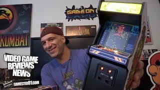 New Mini Atari Centipede 1/6 Scale Arcade Review - Gamester81