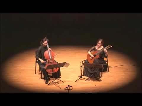 MiSol Lee, HyeJin Mok- Cello Sonata No 6 La Maggiore with Basso Continuo Guitar by L.Bocherini
