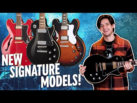 3 AWESOME New Signature Models From Gibson & Epiphone! (Noel Gallagher, Bonehead & Gem Archer)