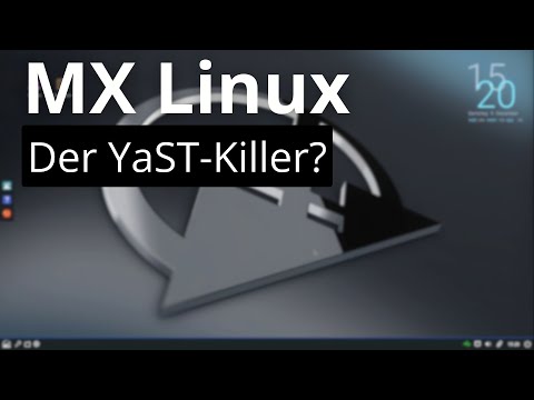MX Linux Fluxbox vorgestellt - YaST von openSUSE kann sich zukünftig warm anziehen