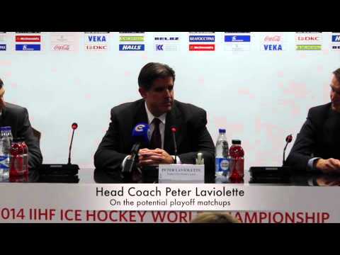 Coach Laviolette Postgame After Win vs Finland - 2014 IIHF Men's World Championship