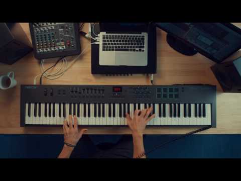 Пример использования MIDI клавиатуры Nektar Impact LX88+