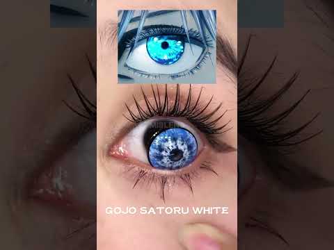 [MISLENS] Satoru Gojo!!💙Who wants it?#mislens #softlens #cosplay #contactlenses #satorugojo #jjk