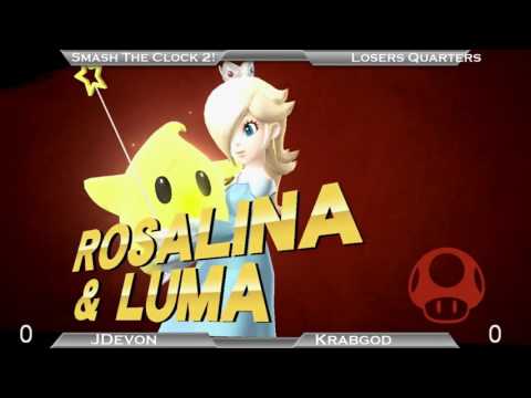JDevon (Rosalina) vs KrabGod (Mario) - Loser's Side