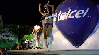 preview picture of video 'Edecanes Telcel Expofer Chetumal 2014'