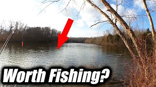Is WINTER FISHING Worth It? Winter Bank Fishing So You Don't Have to