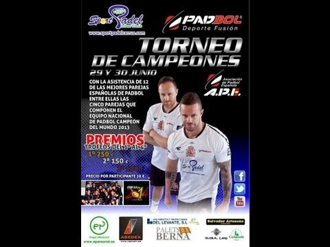 Sport Padel Indor Carrus Padbol 2013 TORNEO CAMPEONES PADBOL