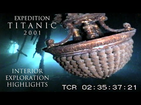 Inside the Titanic: 2001 Interior ROV Exploration Highlights