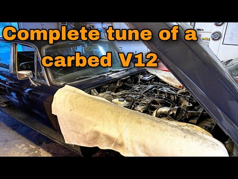 Tuning Four Carburetors on a Jaguar V12