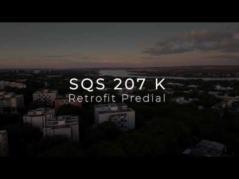 SQS 207 K | Retrofit Predial | Fachadas e Pilotis