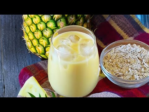 Mezcla piña con avena y te sorprenderá el resultado!   Mundo De Recetas