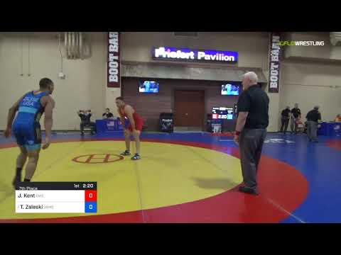 2018 Marine Corps US Open/Senior Men's Greco-Roman 82 7th Place - John Kent (GWC) Vs. Terrence Zal