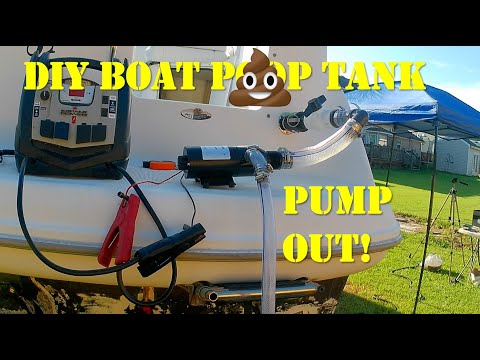 Marine Holding Tank Cleanout Using RV Gear | Budget Pump-Out DIY for Under $200!