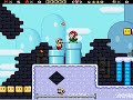SMW Custom Level Worn Wall Snowfield