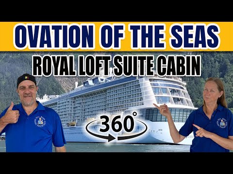 Thumbnail for Ovation of the Seas Royal Loft Suite Cabin 360° Tour | Tall Man's Cruise Adventures