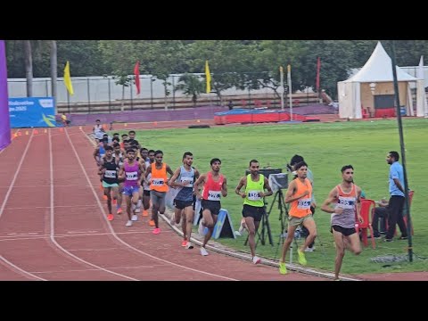5000M BOYS FINAL-2 NATIONAL JUNIOR FEDERATION ATHLETIC CHAMPIONSHIP PRAYAGRAJ UP INDIA 🇮🇳 2025 #subs