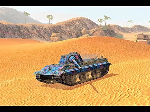 E 50 M: 8000 Damage , 3 kills - WOT BLITZ - 🇩🇪