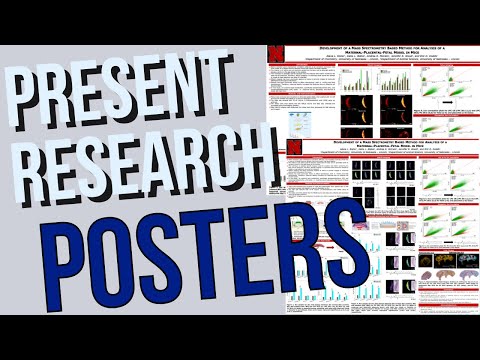 How To Present Research Posters to Any Audience || Scientific Presentations