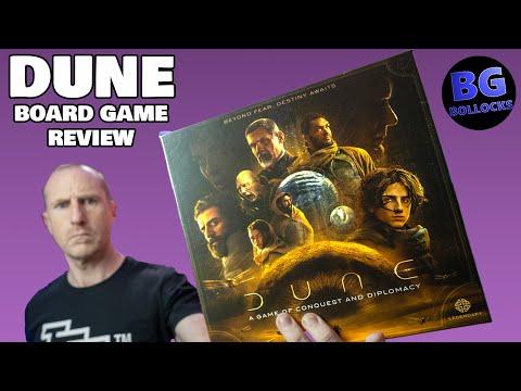 Dune Conquest And Diplomacy Board Game Review