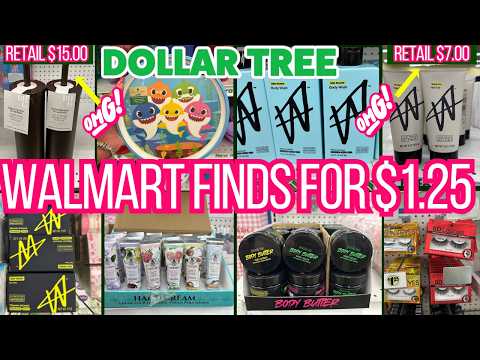 NEW DOLLAR TREE RUN🏃‍♀️WALMART FINDS WITH DOLLAR TREE PRICES🏃‍♀️SHOP W/ME #new #dollartree