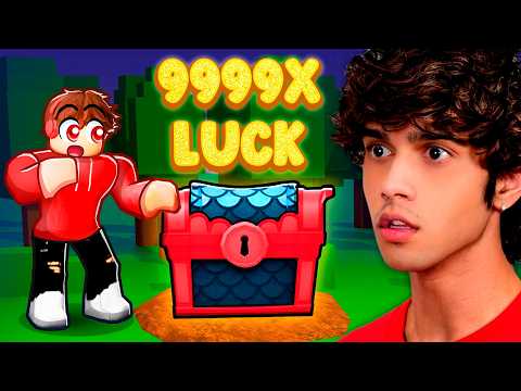 Using ADMIN for INFINITE LUCK in 99 Nights in the Forest!