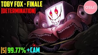 [osu!][Liveplay] Toby Fox - Finale [Determination] [5.80*] +Cam