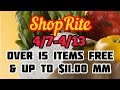 Shoprite 4 7 4 13 Freebies MoneyMakers OVER 15 FREE ITEMS 10 MM