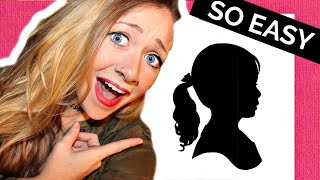 DIY SILHOUETTE ART!