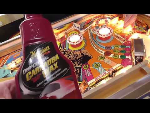 Time to PUT THE SHINE on This Gottlieb Close Encounters Of The 3rd Kind Pinball Machine Playfield