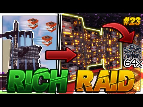 (Pika-Network OP Factions) RICHEST RAID OF ALL TIME #23