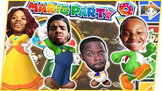 EPIC VOLCANIC FAMILY BEATDOWN! - Mario Party 9 Gameplay