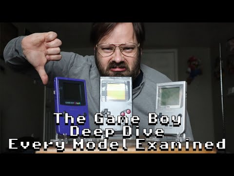 Nintendo Game Boy Hardware Retrospective Part 2 - A Deep Dive of Every Model