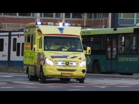 2X A1 Special Care Ambulance 13-354 met Spoed Naar het VUMC & Met spoed naar een Ander Ziekenhuis