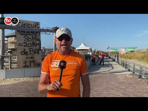 F1 fans komen in Noordwijk aan