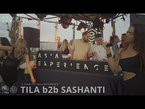 TILA b2b SASHANTI live DJ set "3 YEARS OF ASIA EXPERIENCE" R_sound video