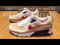 Nike Air Max 90 DM8171 200 Air Sprung Sesame On Feet