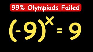 GERMANY OLYMPIADS || How to Solve for x? || x = ? ||