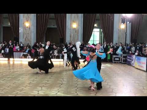 Jonas Tomanek - Sarka Kosmakova, CZE | Viennese Waltz  | WDSF Open Youth Standard |  Codreanca 2019