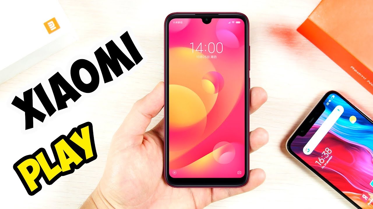 Смартфон Xiaomi Mi Play 4/64Gb Blue (Синий) EU