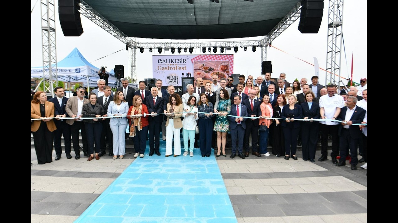 Balıkesir GastroFest'e Miting Gibi Açılış
