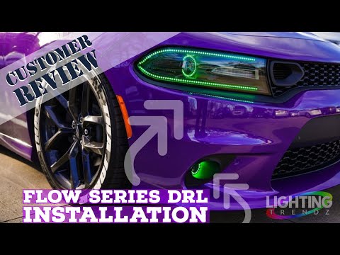 Charger Flow Series DRL Board Installation | Customer Review | Lightingtrendz DIY