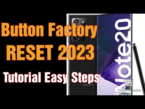How to Hard Reset Samsung Note 20 Ultra easy step by step 2023