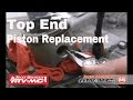 Motorcycle Top End Rebuild - Piston Replacement ...