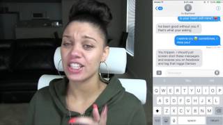 D&amp;B NATION LYRIC PRANK ON CHEATING EX BOYFRIEND AALIYAH   MISS YOU LYRICS