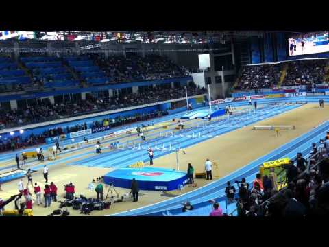 Istanbul 2012 World Indoor Athletics Championships men's 60 meters final race with disabilities