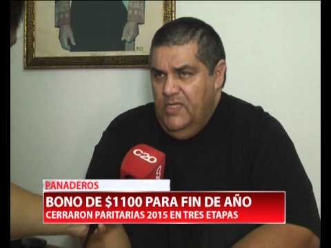 BONO $1100 PARA PANADEROS