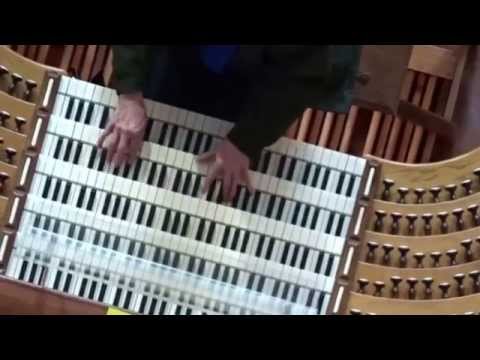 Paris, Eglise St-Eustache, Jean Guillou, improvisation sortie messe 15/2/2015