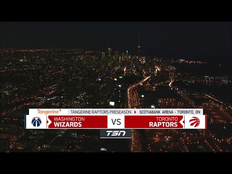 Tangerine Game Highlights: Raptors vs. Wizards - October 20, 2023