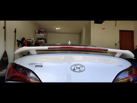 How to Vinyl Wrap A Car - DIY Tint Spoiler Brake Light with VVivid Headlight Tint Vinyl