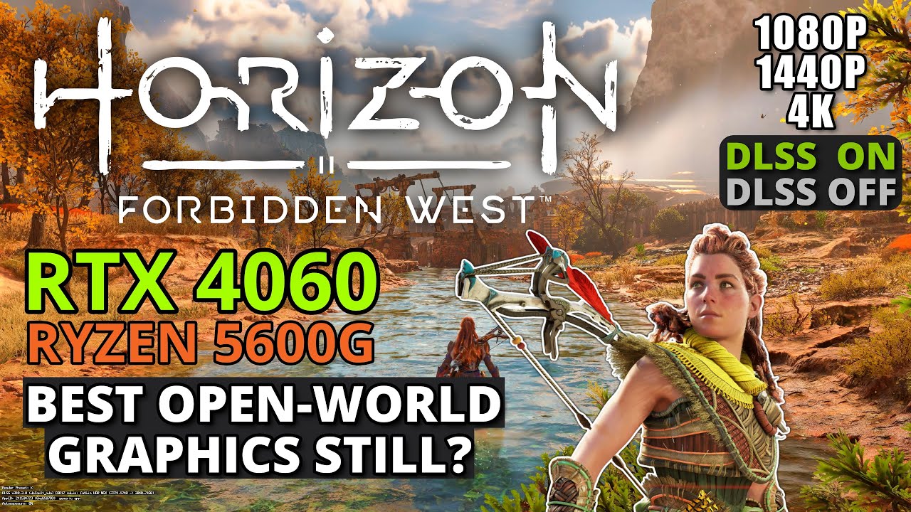 Horizon Forbidden West: LOW to ULTRA (RTX 4060 + Ryzen 5600G) - Benchmark
